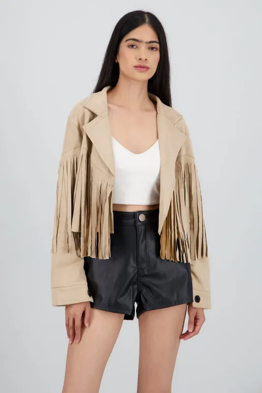 CHAMARRA SUEDE DET FLECOS sold by Shasa