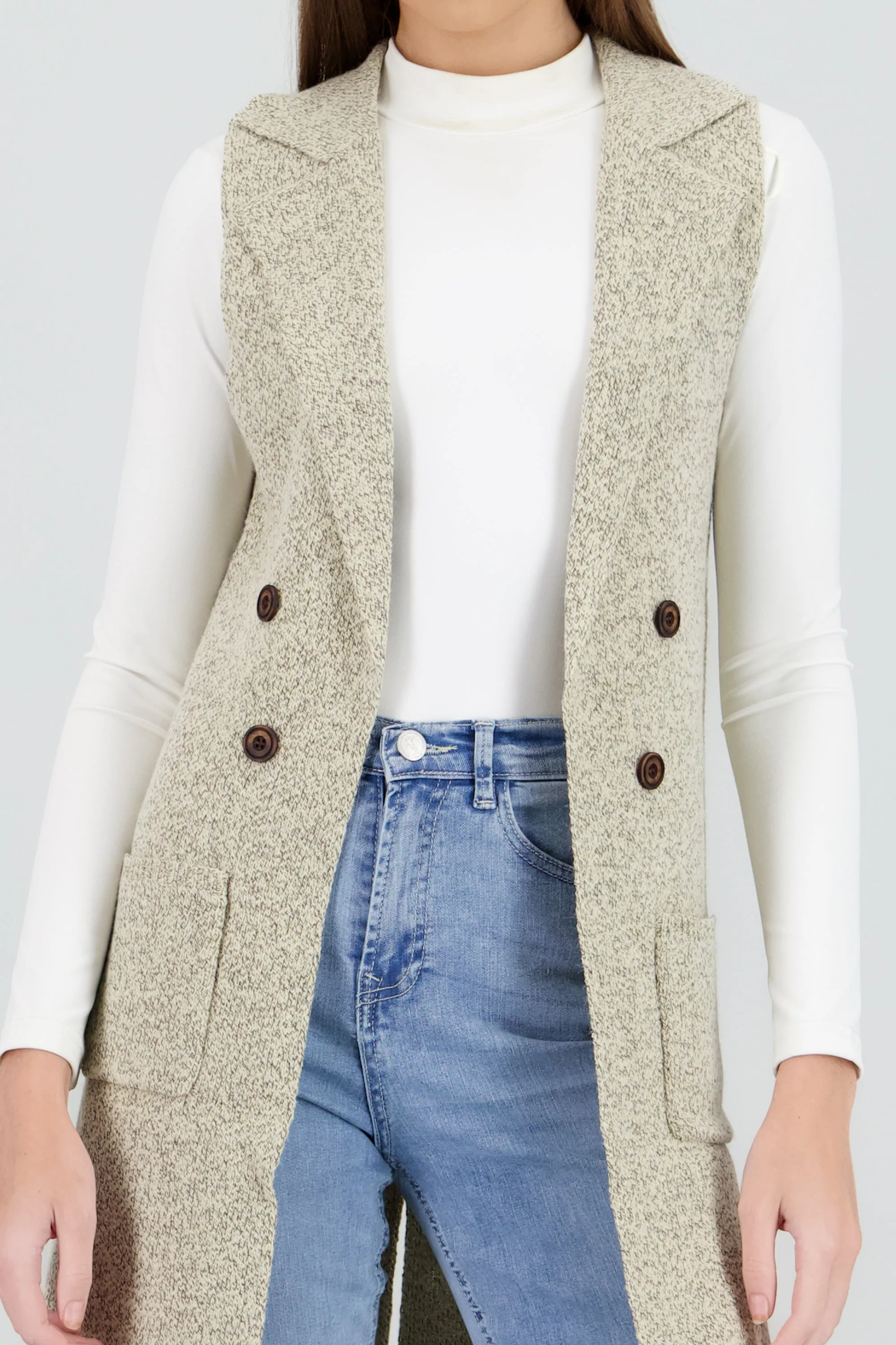 Chaleco tejido maxi botones sold by Shasa product image thumbnail 5