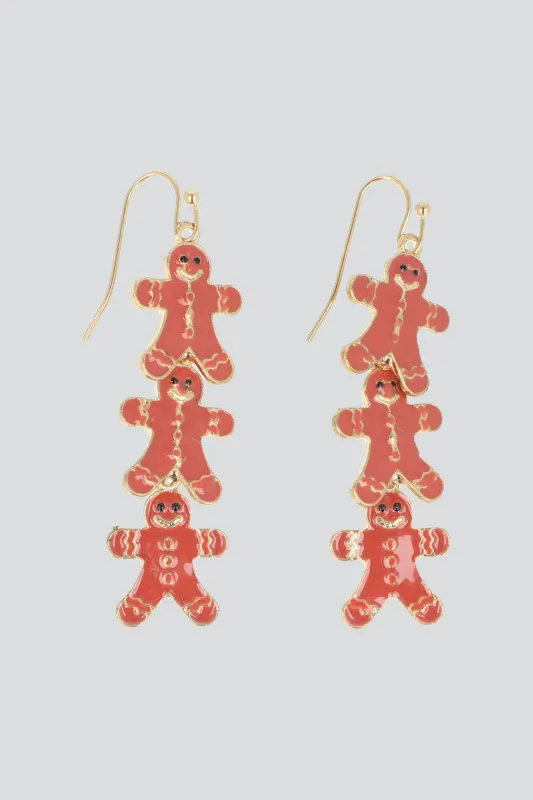 Aretes 3 galletas navideñas sold by Shasa