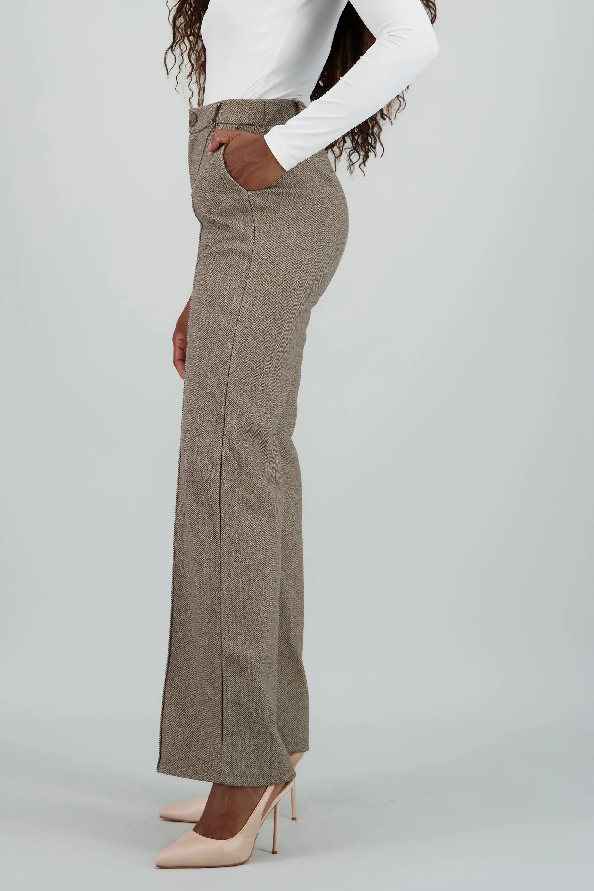 Pantalon con textura recto sold by Shasa product image thumbnail 3
