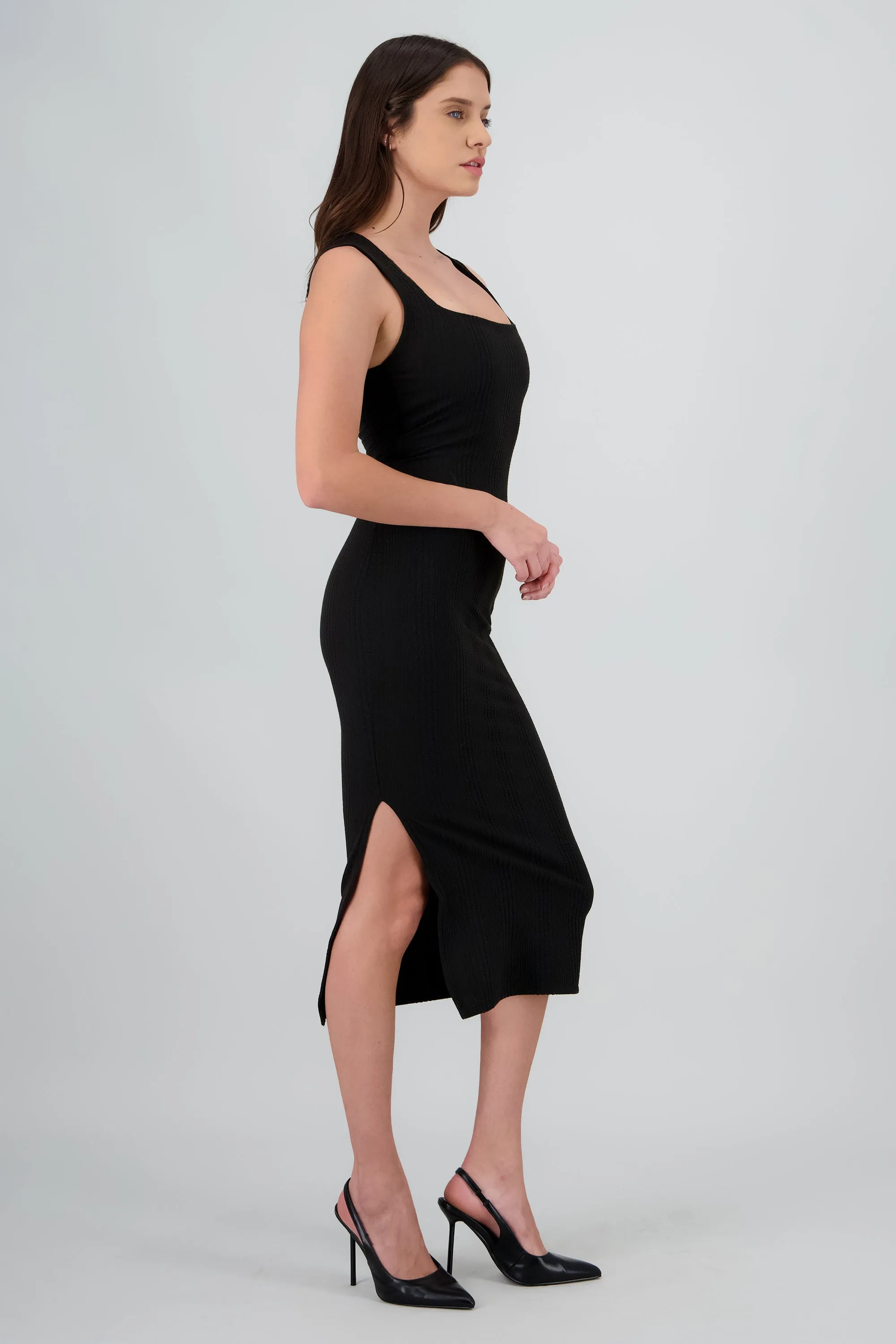 Vestido bodycon textura sin manga sold by Shasa product image thumbnail 3