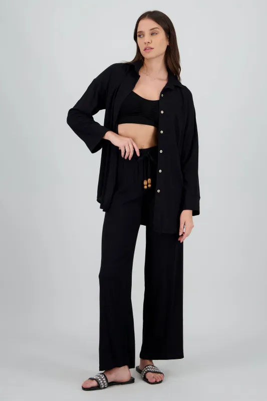 Pantalon sin costuras detalle jareta sold by Shasa