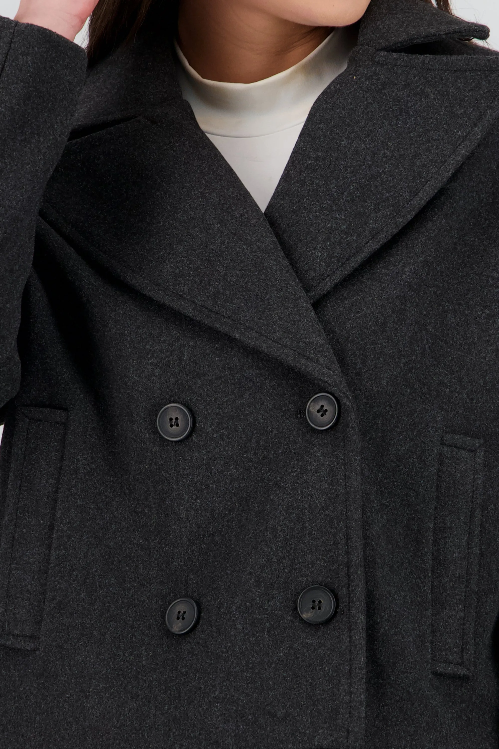 Abrigo corto con botones liso sold by Shasa product image thumbnail 5