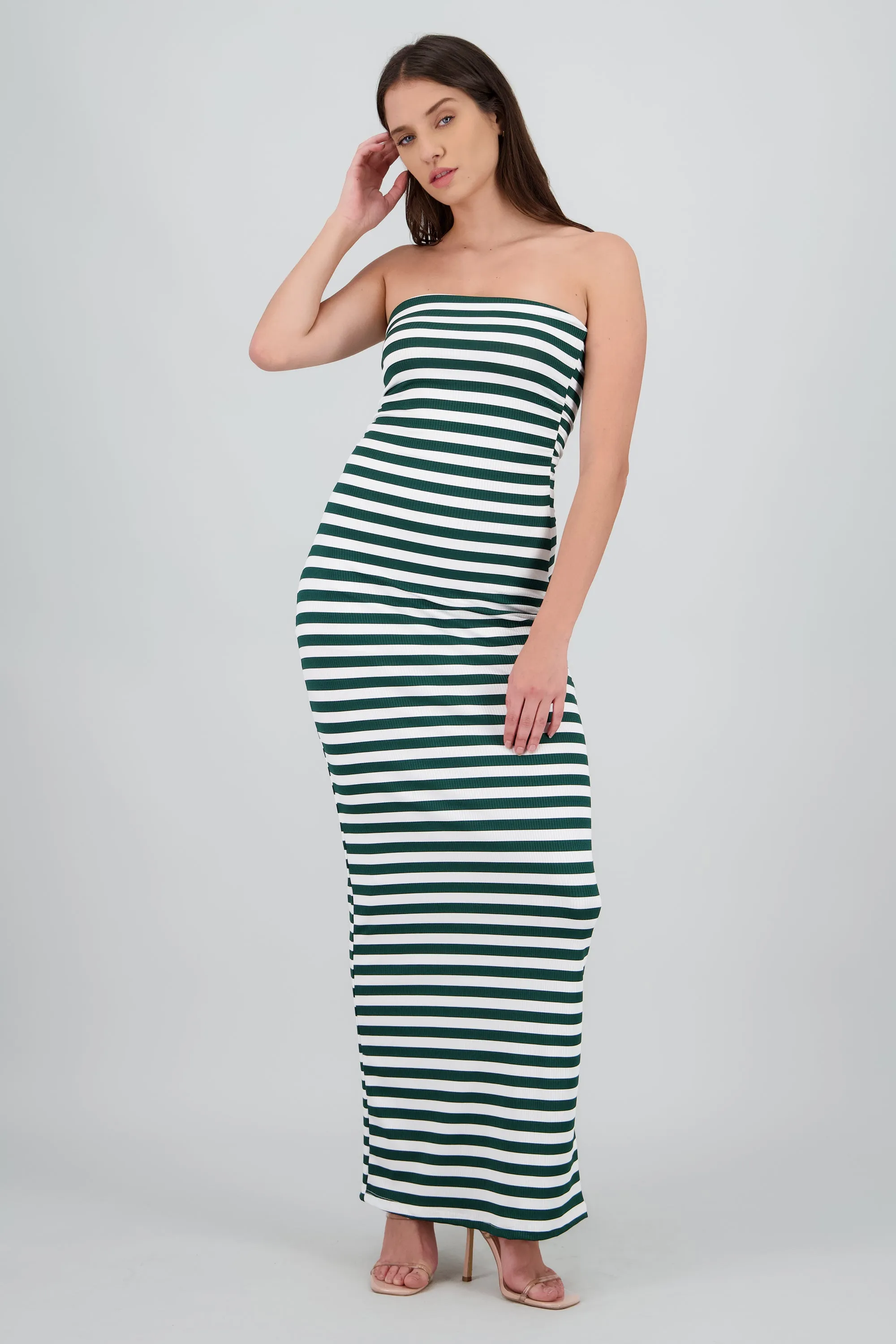 Vestido strapless rayas sold by Shasa product image thumbnail 2