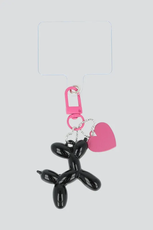 Charm cel perro globo corazon sold by Shasa