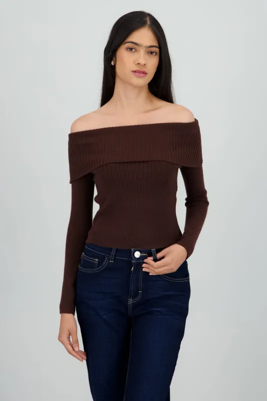 Sueter bandeau tejido sold by Shasa