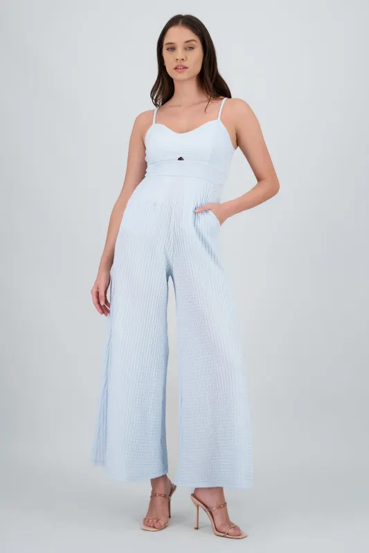 Jumpsuit tirantes detalle textura sold by Shasa