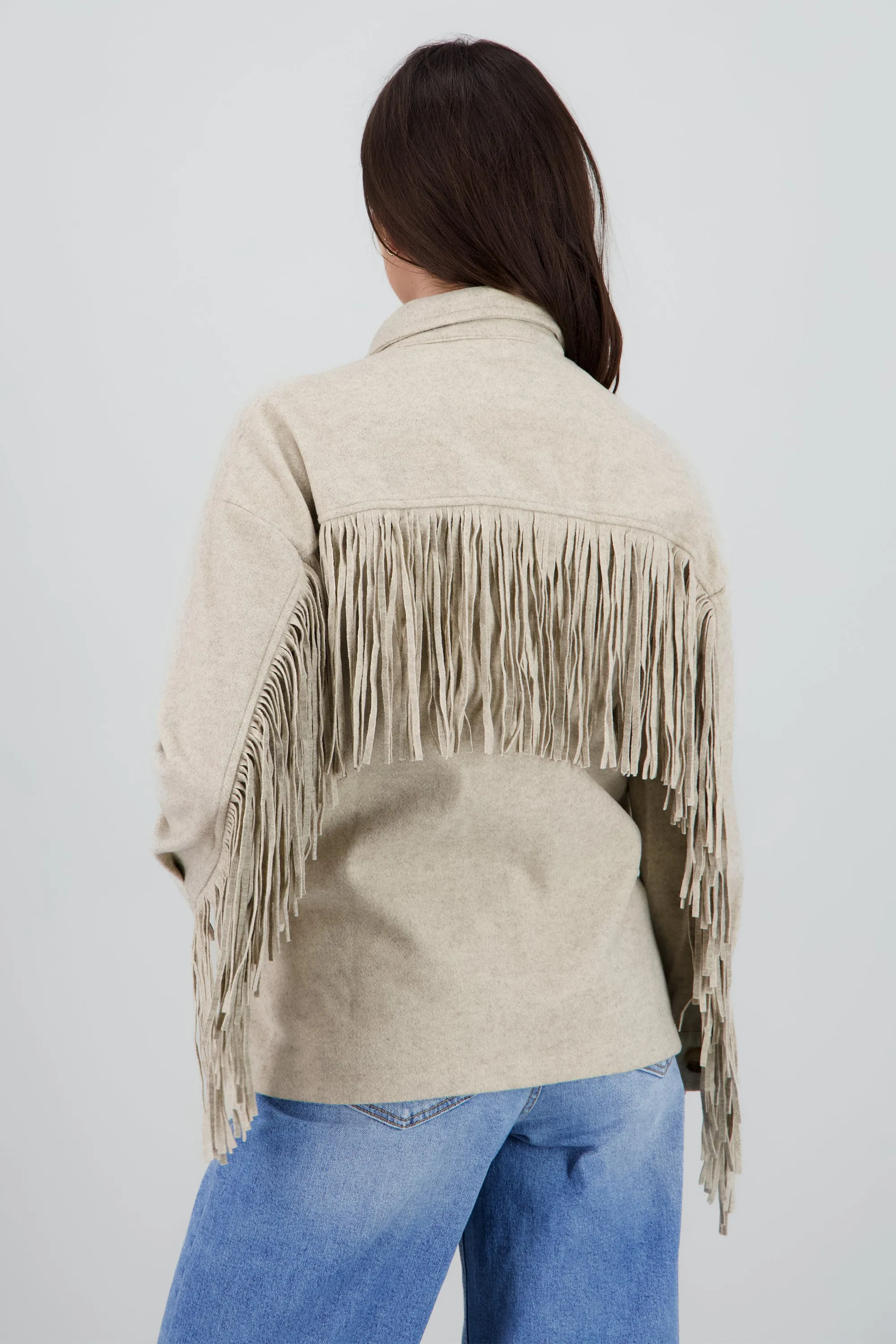 CHAMARRA DETALLE FRINGE sold by Shasa product image thumbnail 4