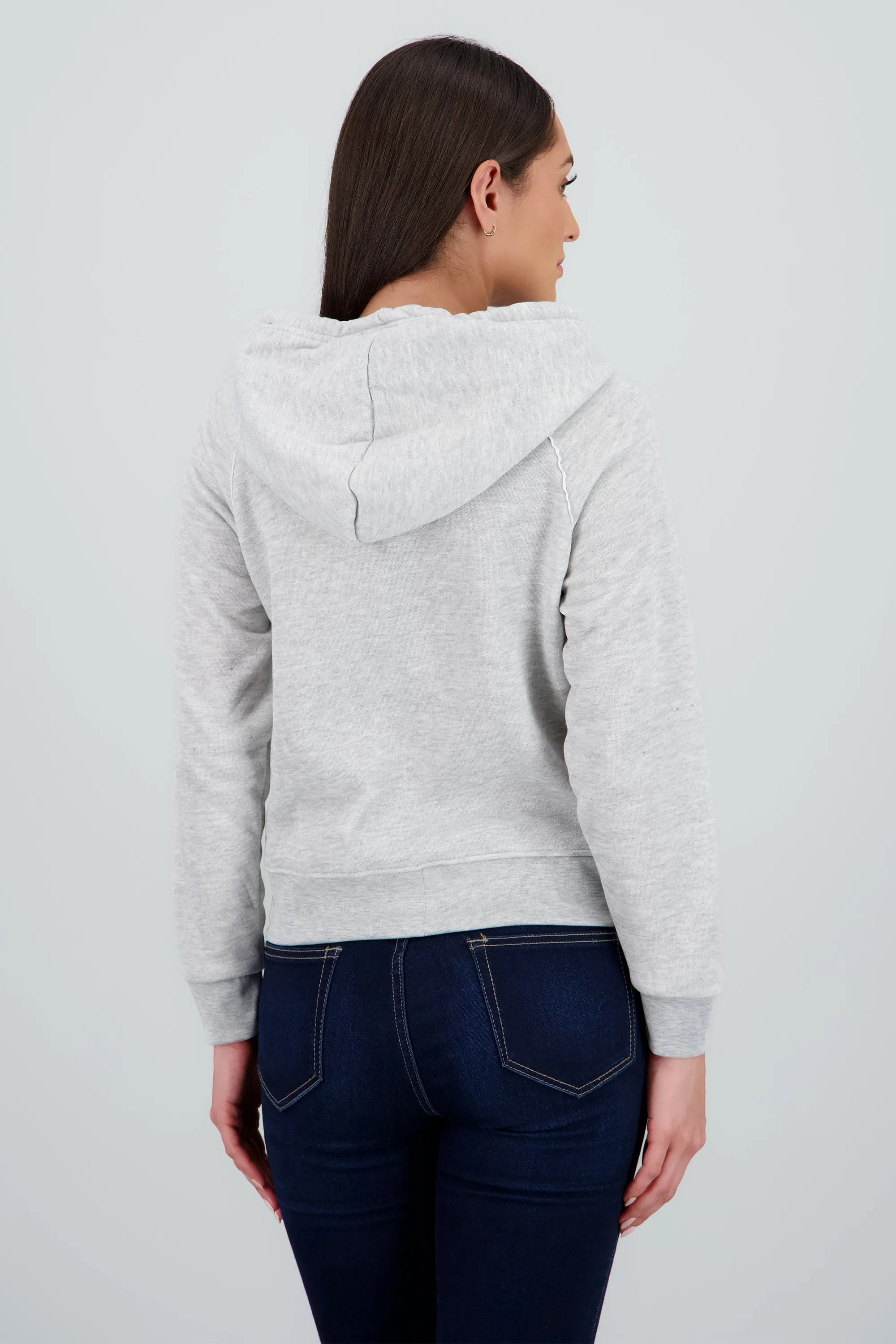 Sudadera cierro con gorro detalle contraste sold by Shasa product image thumbnail 4