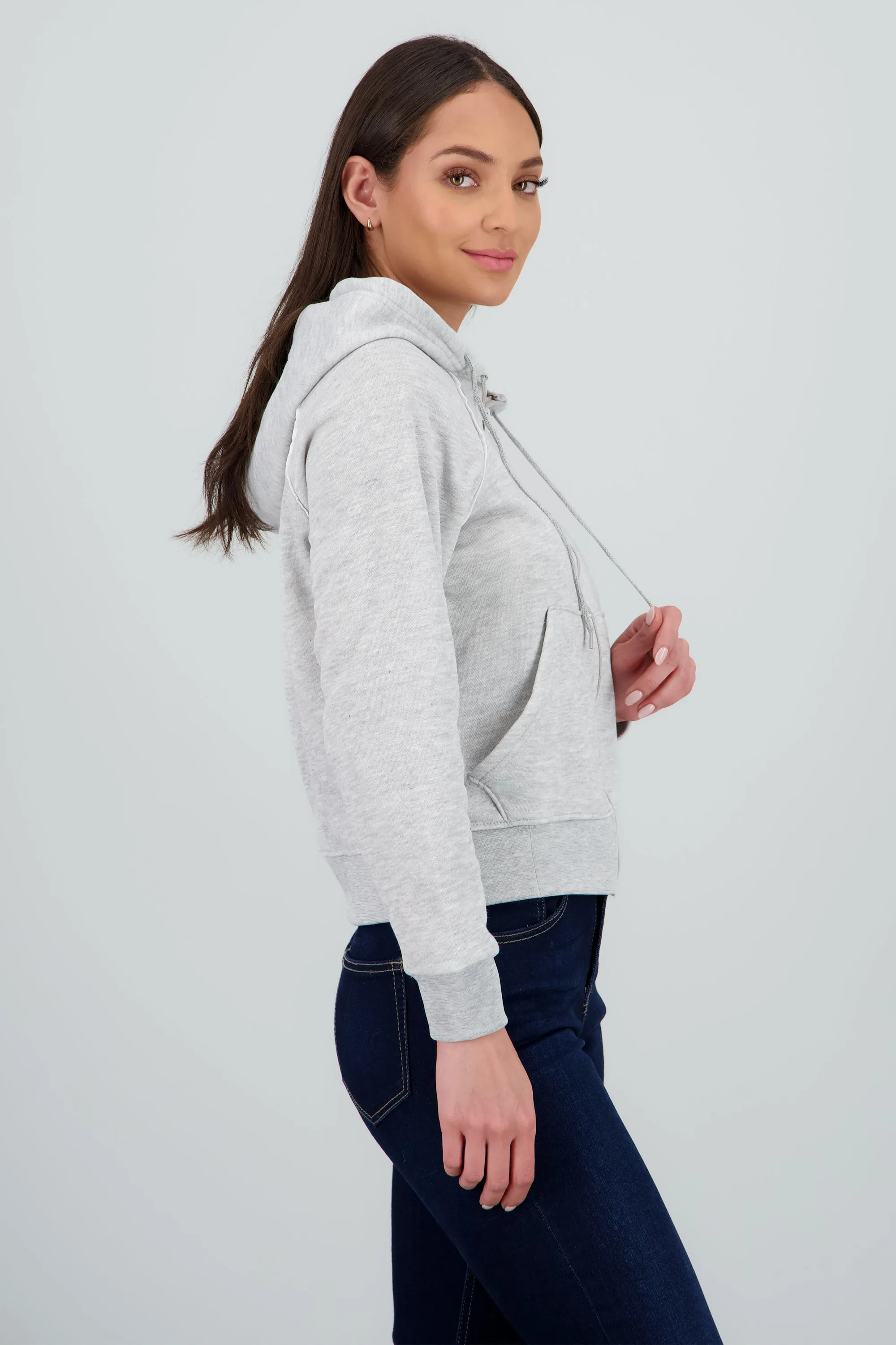 Sudadera cierro con gorro detalle contraste sold by Shasa product image thumbnail 3