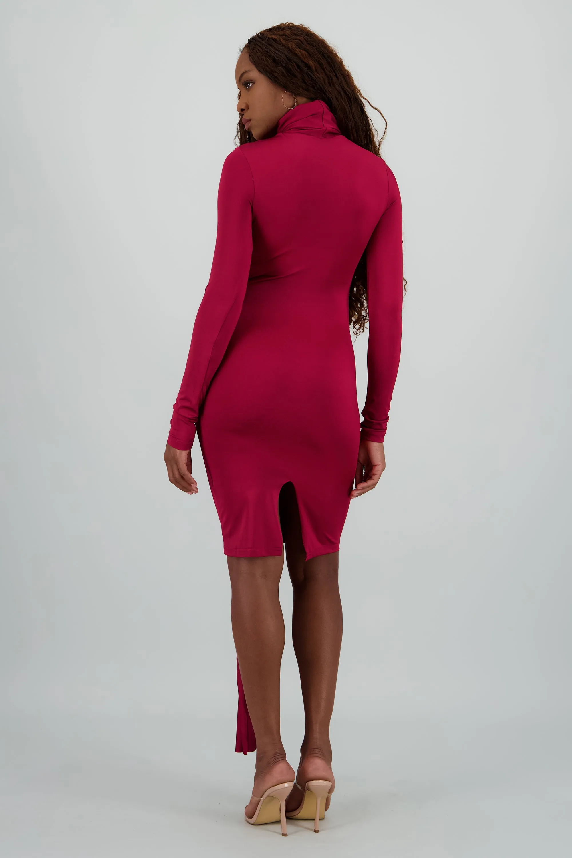 Vestido mini manga larga detalle amarre sold by Shasa product image thumbnail 4