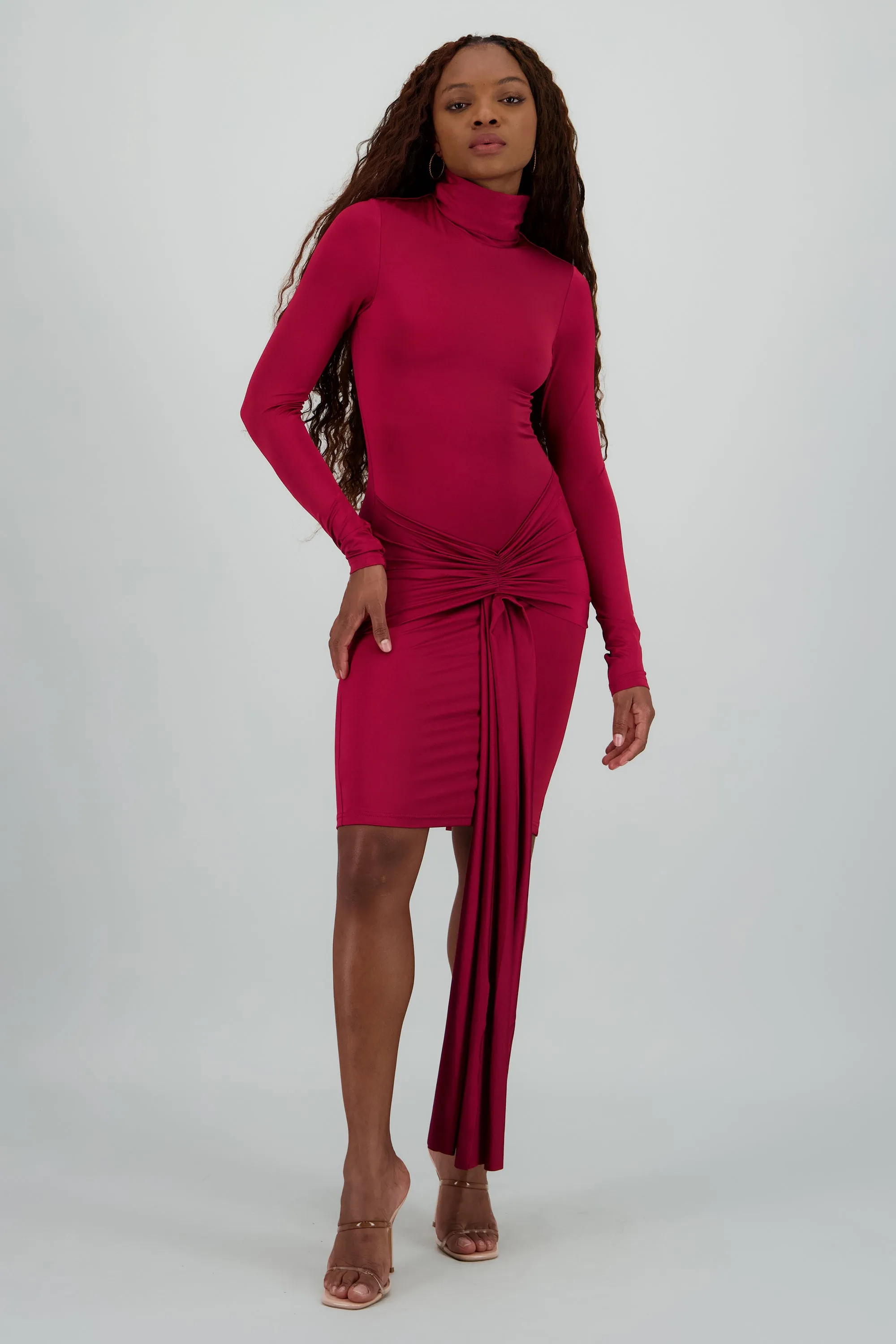 Vestido mini manga larga detalle amarre sold by Shasa product image thumbnail 2