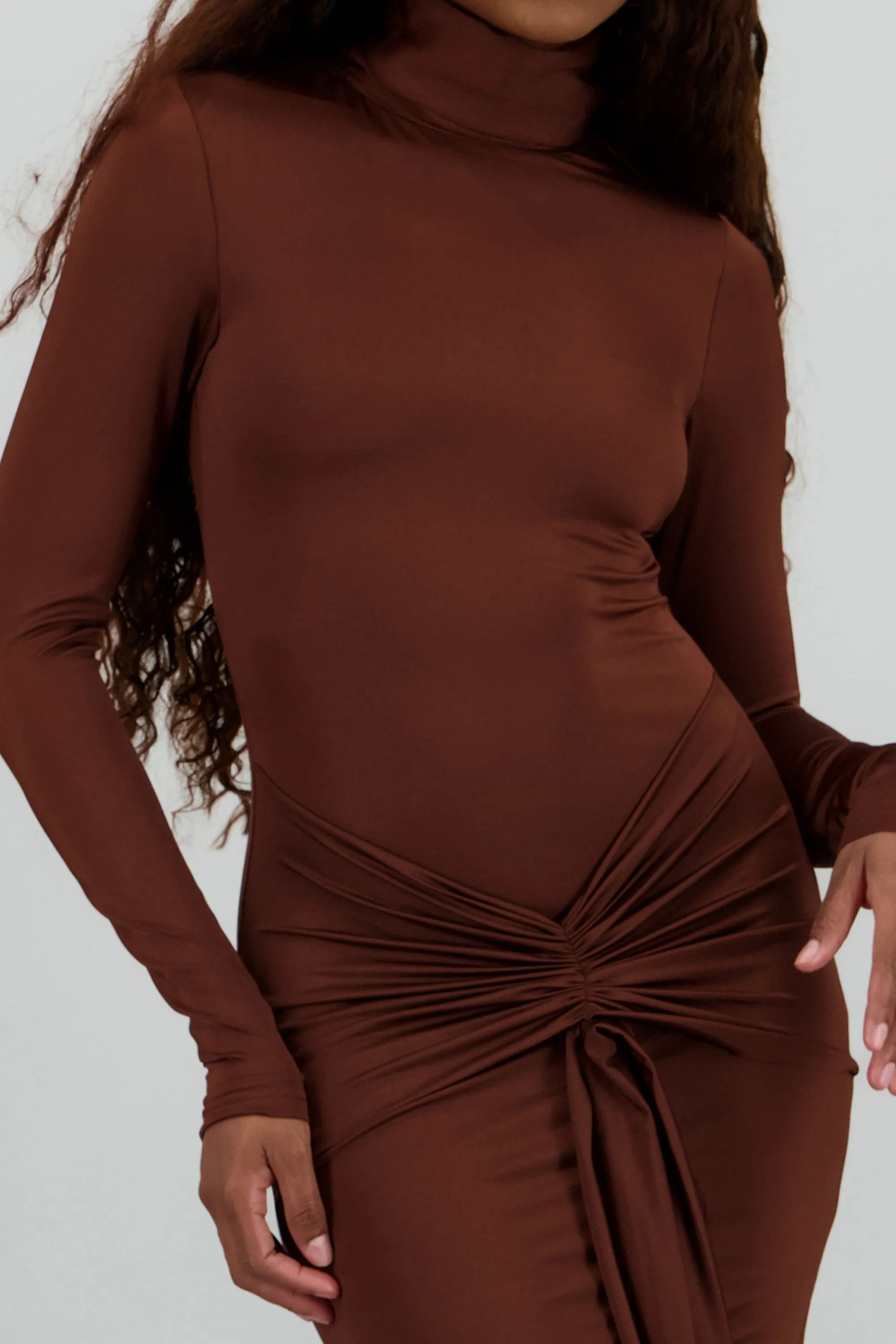 Vestido mini manga larga detalle amarre sold by Shasa product image thumbnail 5