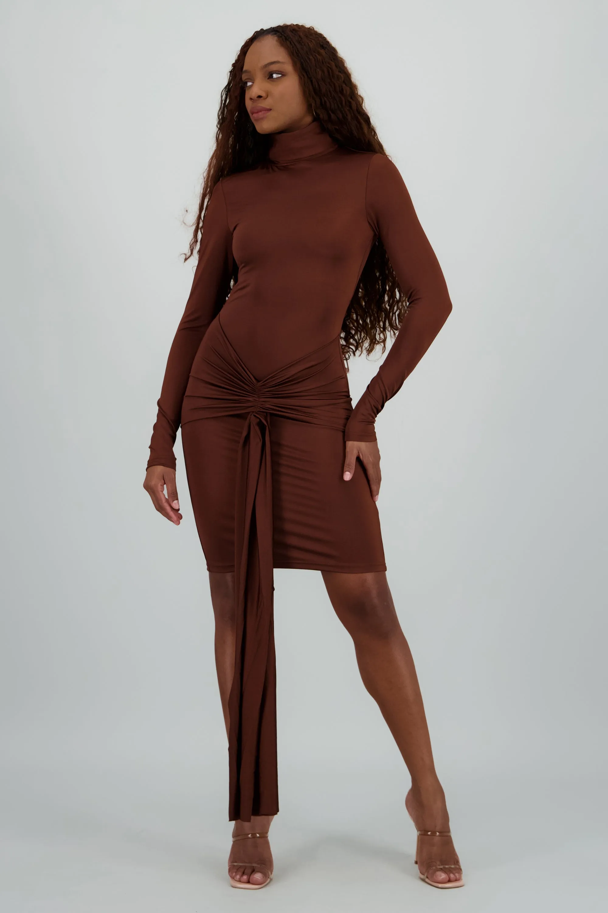 Vestido mini manga larga detalle amarre sold by Shasa product image thumbnail 2