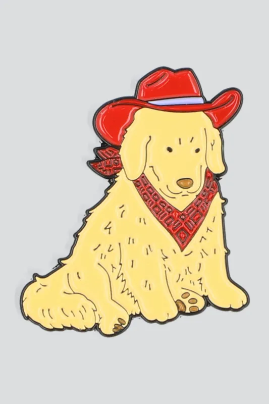 Pin perrito vaquero enojado sold by Shasa