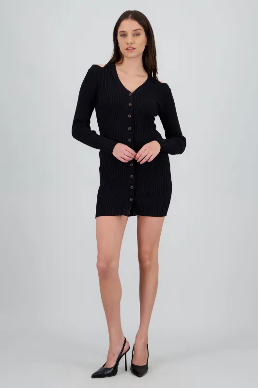 Vestido tejido manga larga sold by Shasa