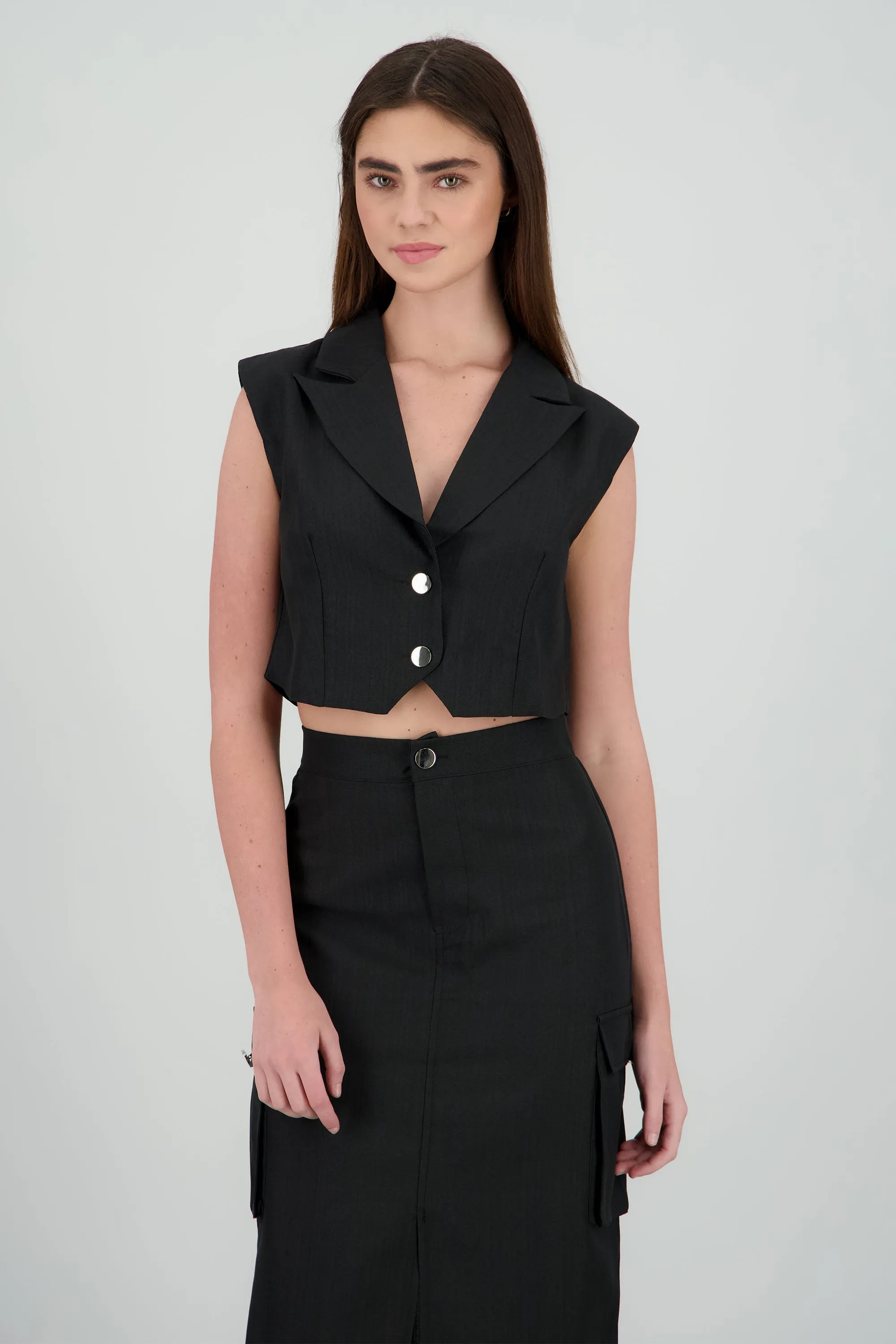 Chaleco corto con solapas sold by Shasa product image thumbnail 2