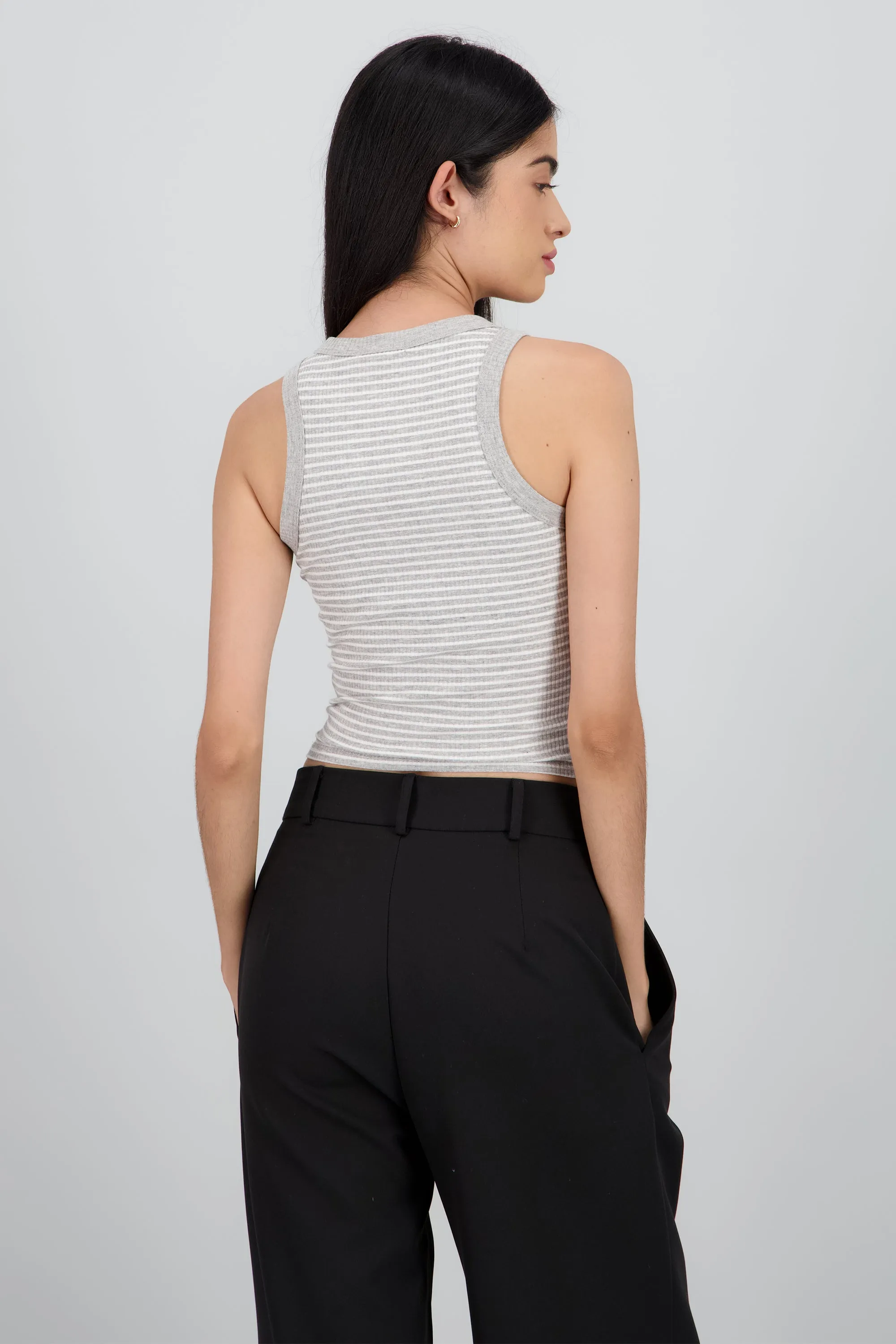 Tank top rib rayas sold by Shasa product image thumbnail 4