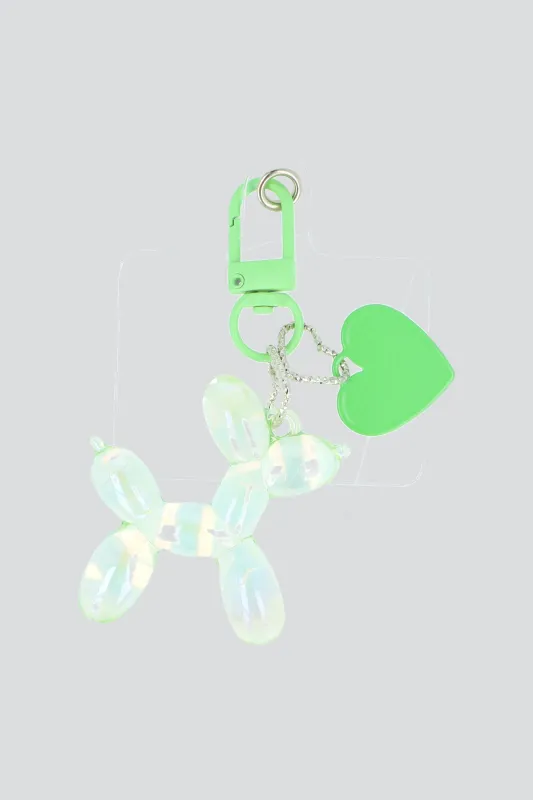 Charm cel perro globo corazon sold by Shasa