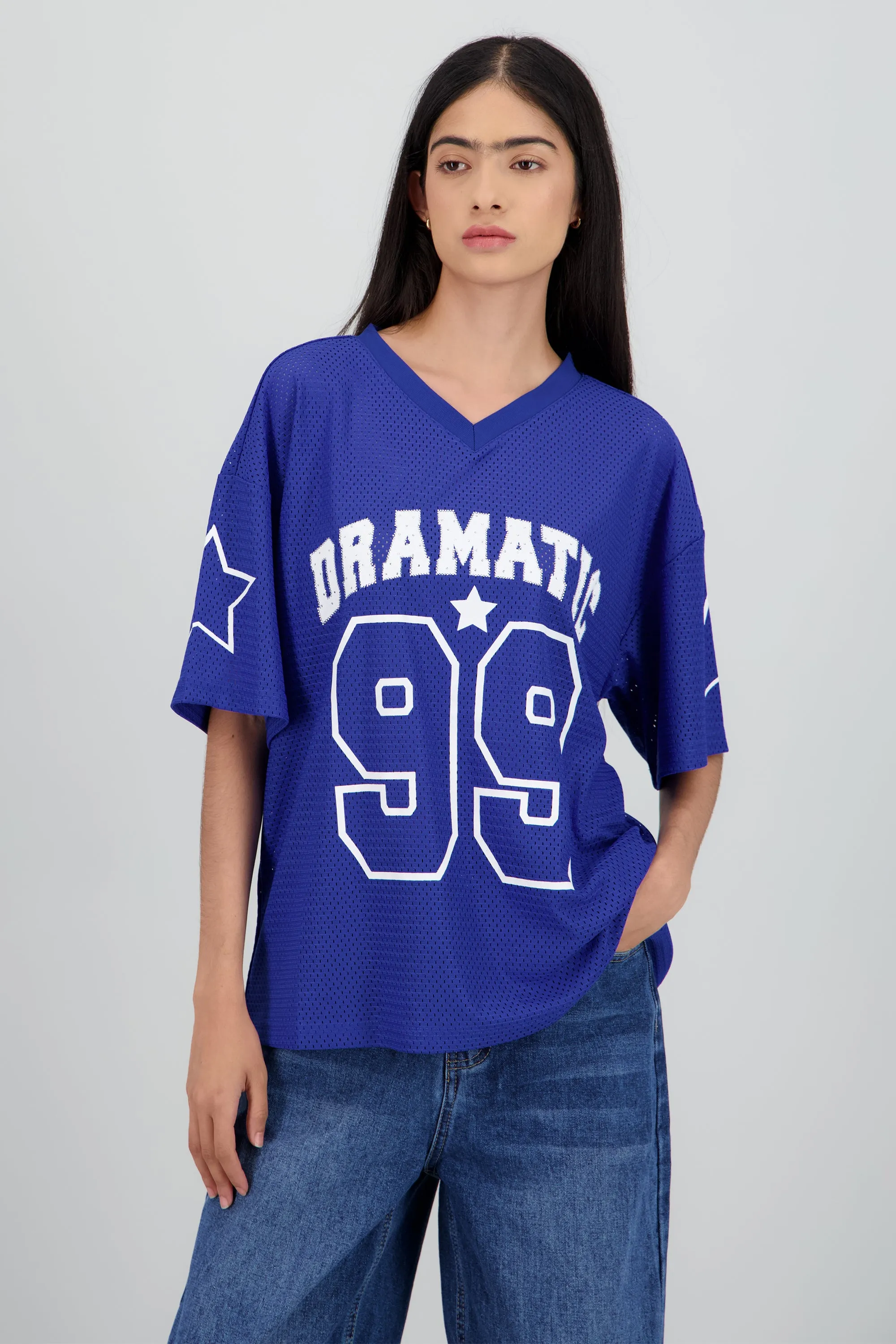 Playera tipo jersey dramatic sold by Shasa product image thumbnail 2