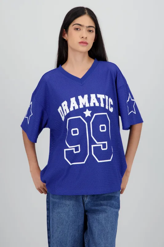 Playera tipo jersey dramatic sold by Shasa