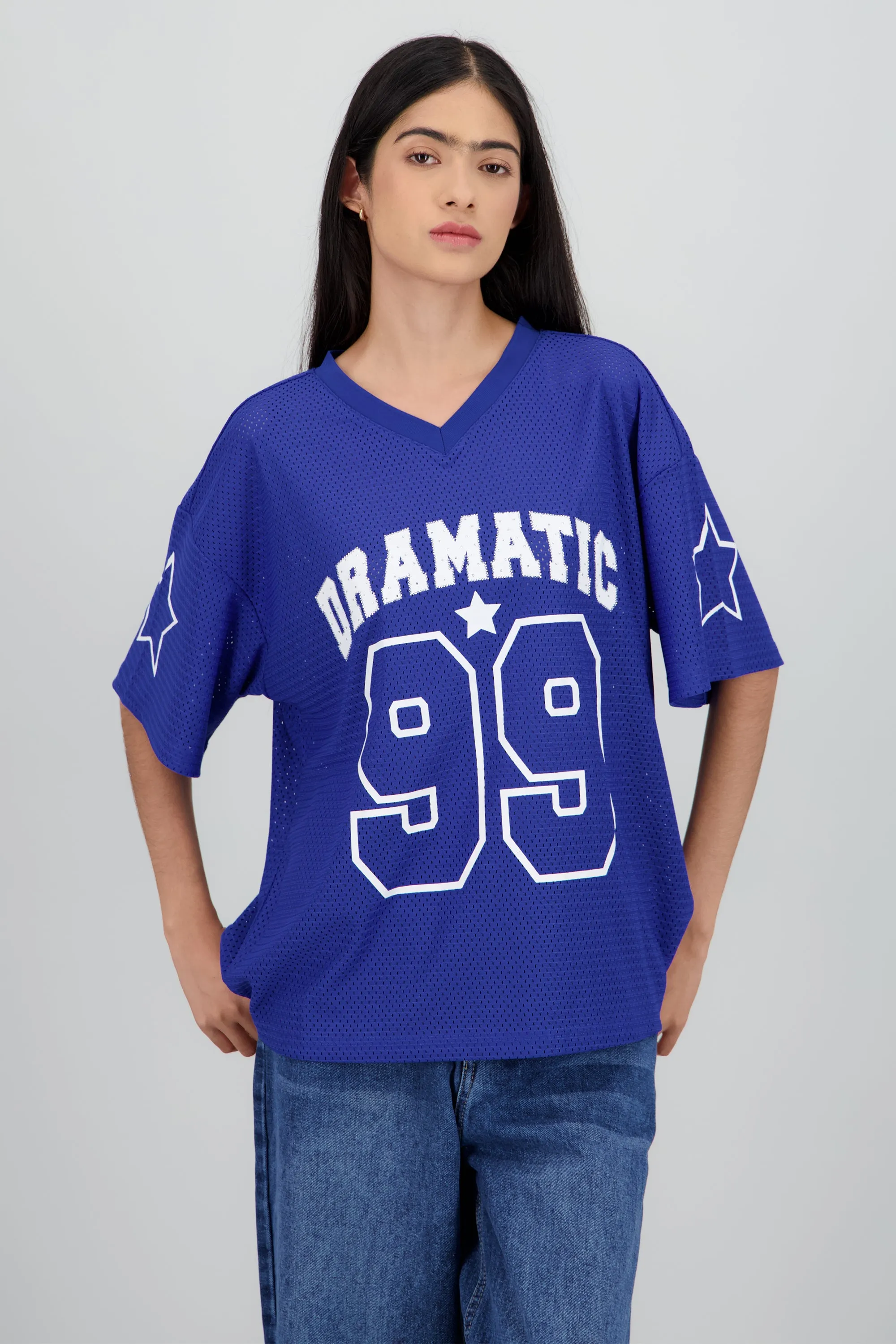 Playera tipo jersey dramatic sold by Shasa