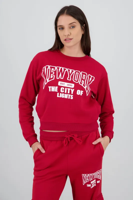 Sudadera fleece new york sold by Shasa