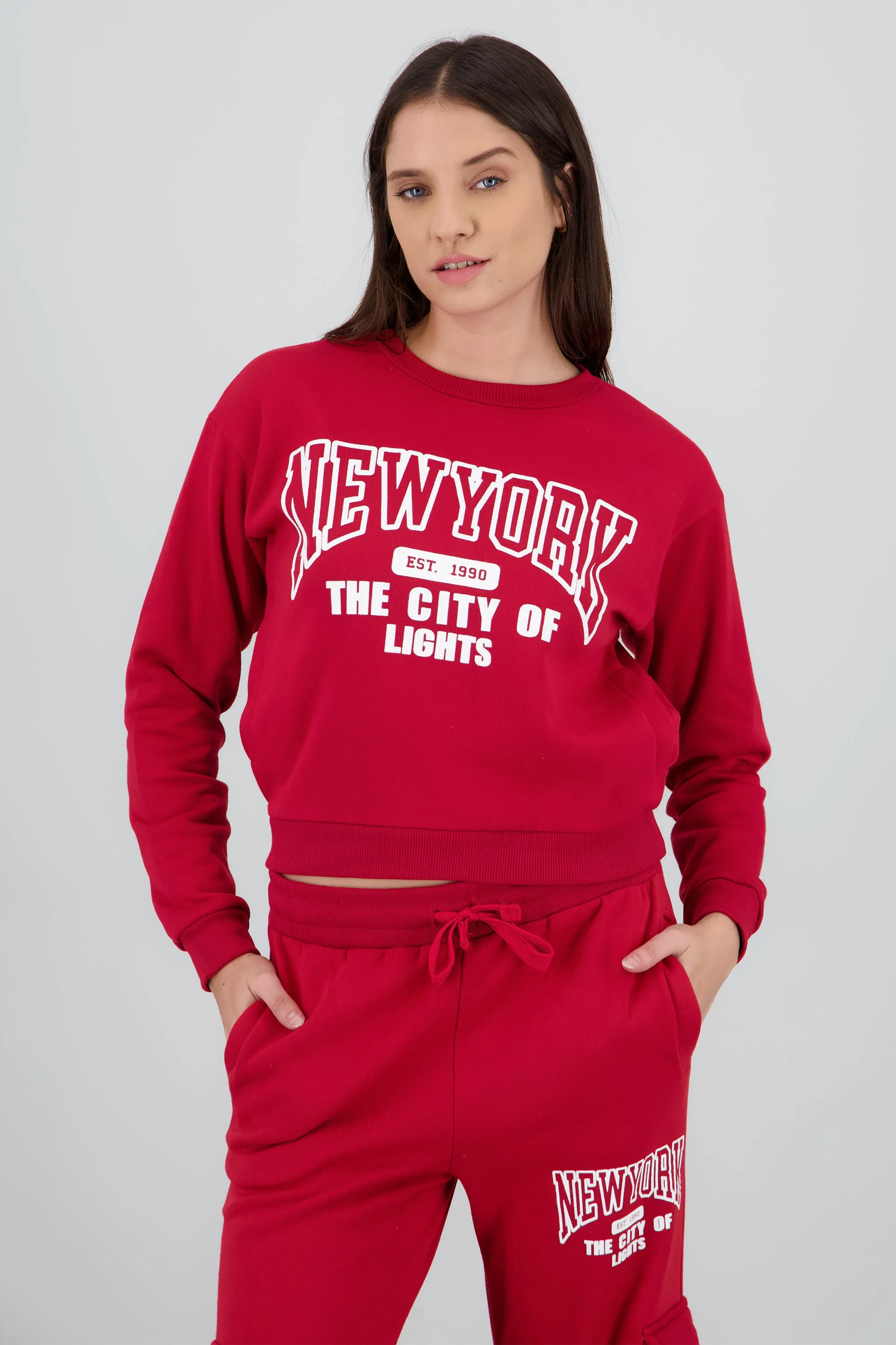 Sudadera fleece new york sold by Shasa