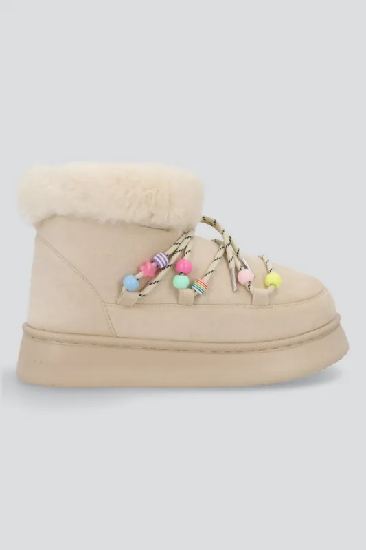 Bota invierno sherpa charms sold by Shasa