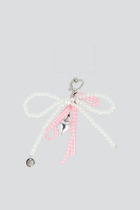 Correa cel moño perlas liston sold by Shasa