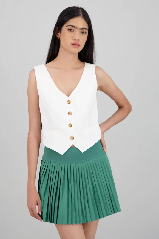 Chaleco sastreado botones sold by Shasa