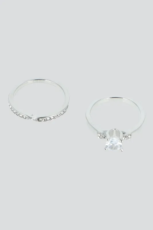 Anillo 2 lineas brillo sold by Shasa