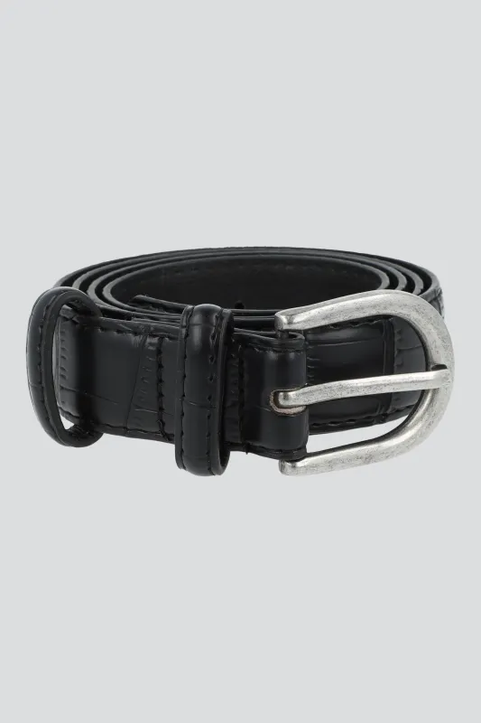 Cinturon textura croco sold by Shasa