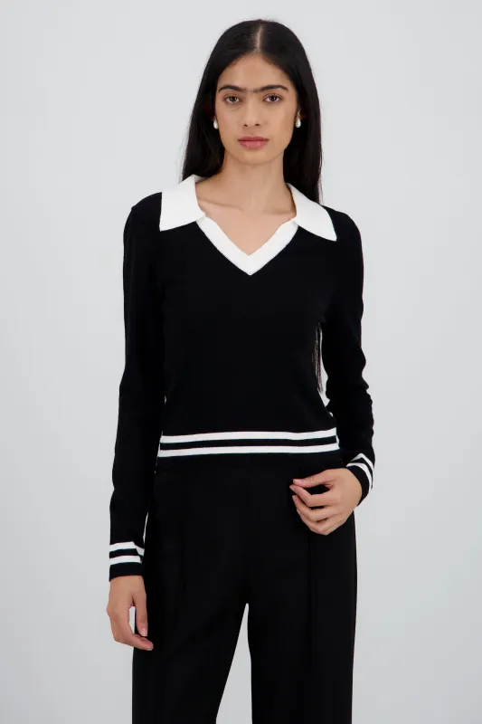 Sueter tipo polo contraste sold by Shasa