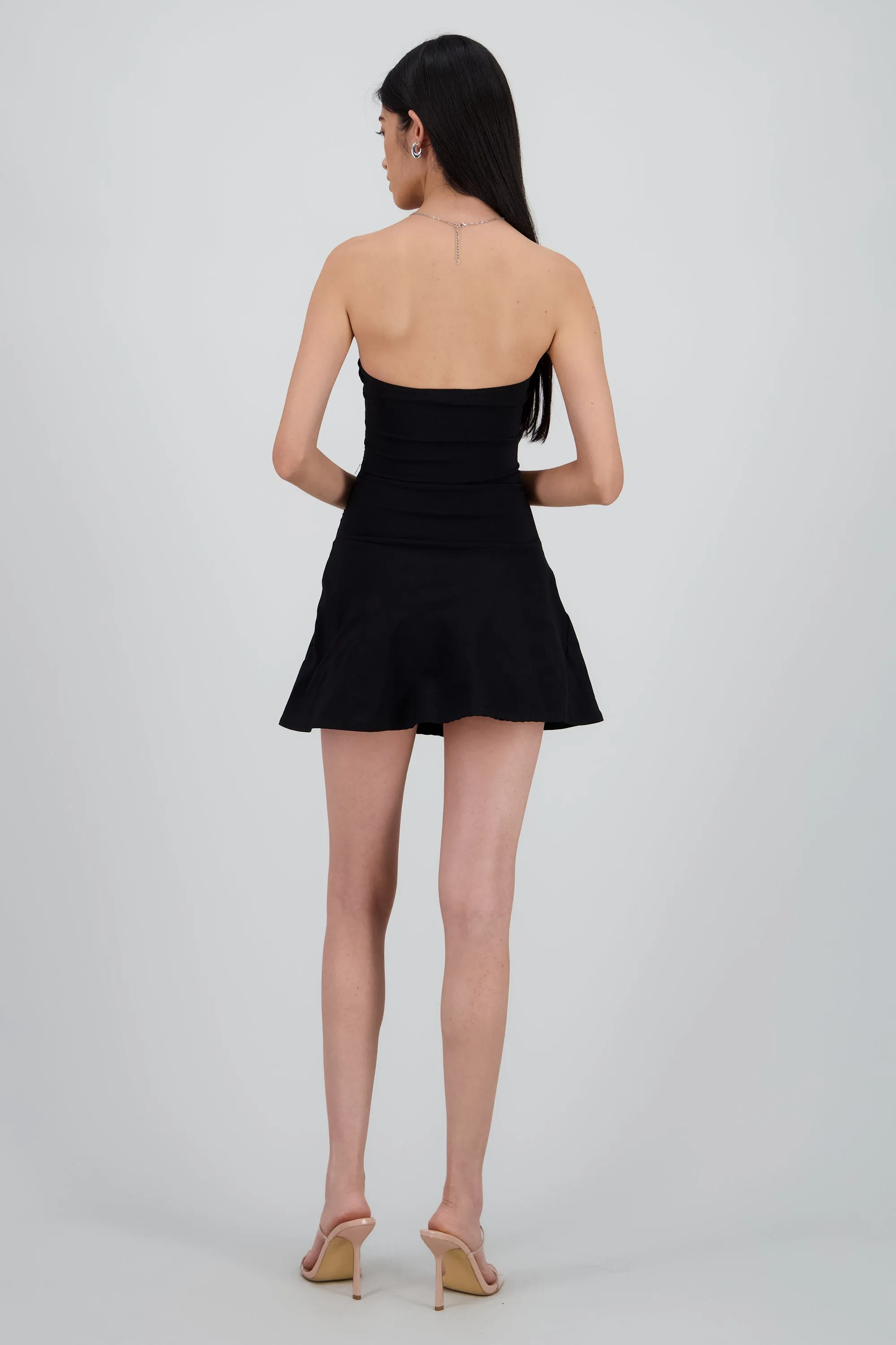 Vestido mini strapless sold by Shasa product image thumbnail 4