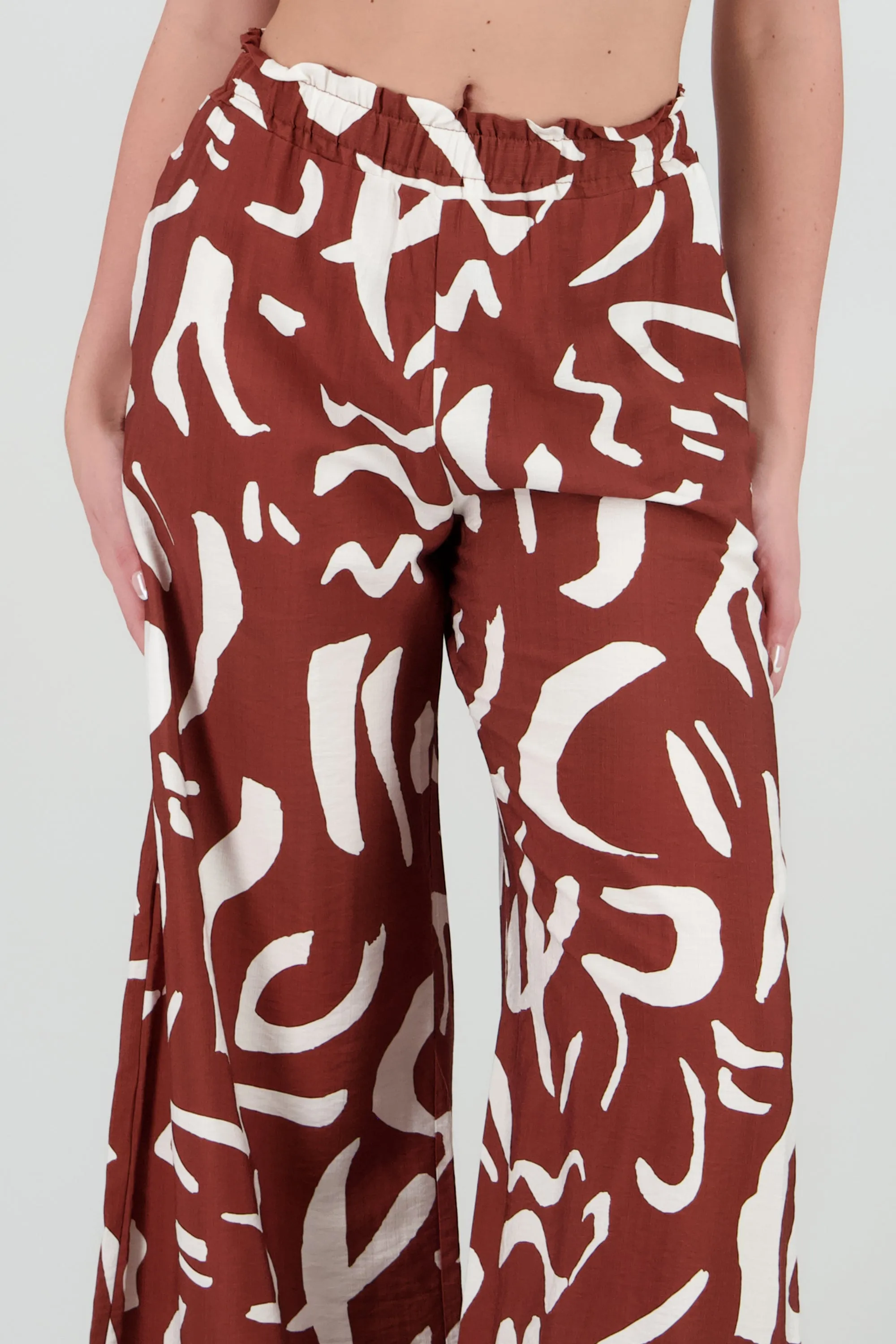 Pantalon amplio detalle resorte estampado sold by Shasa product image thumbnail 5