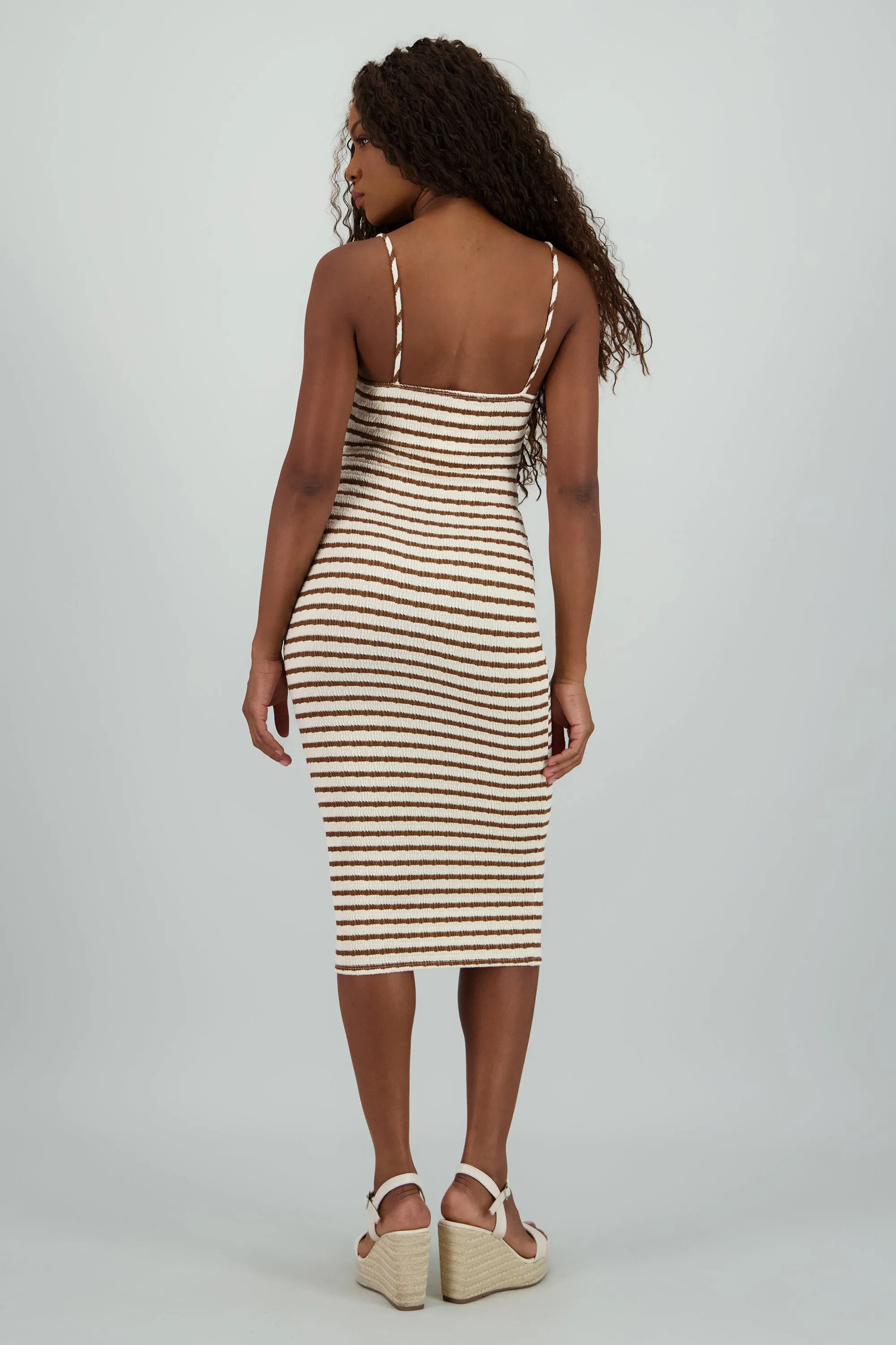 Vestido midi estampado rayas textura sold by Shasa product image thumbnail 4