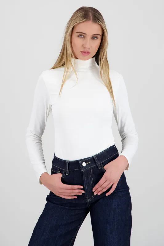 Bodysuit manga larga cuello alto sold by Shasa