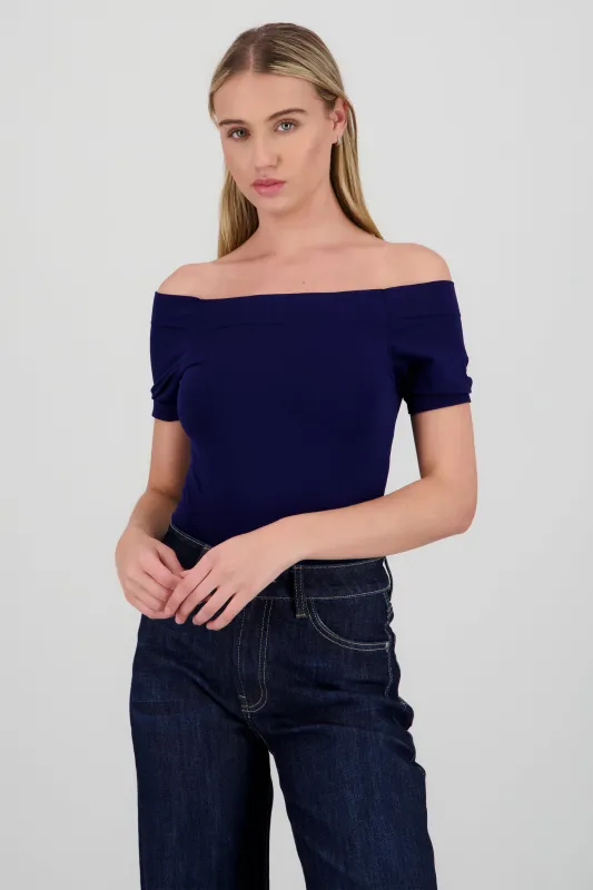 Bodysuit Liso Hombros Descubiertos sold by Shasa