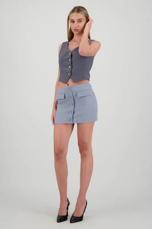 Falda sastre bolsas sold by Shasa