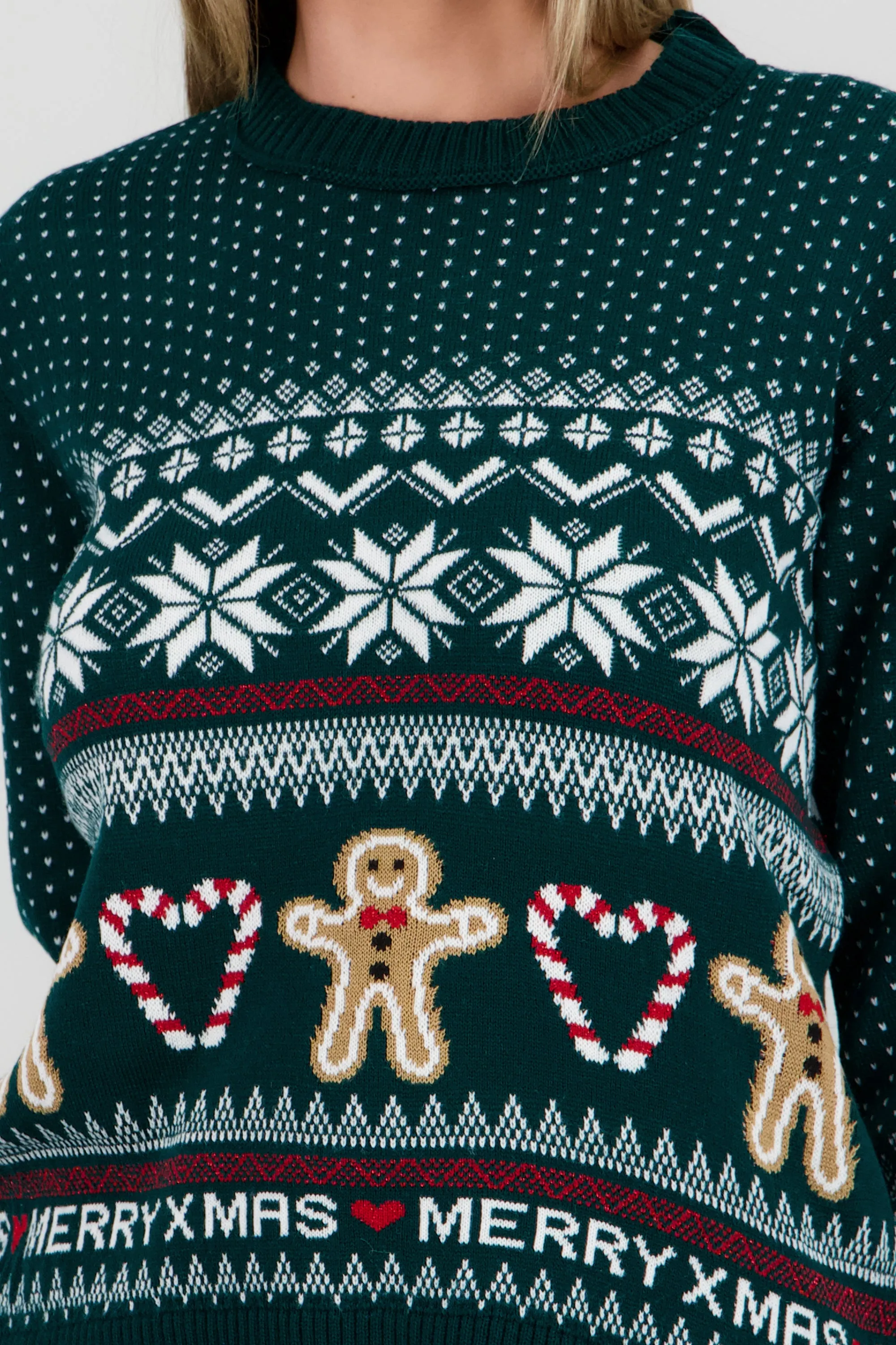 Sueter navideño galletas y corazones sold by Shasa product image thumbnail 5