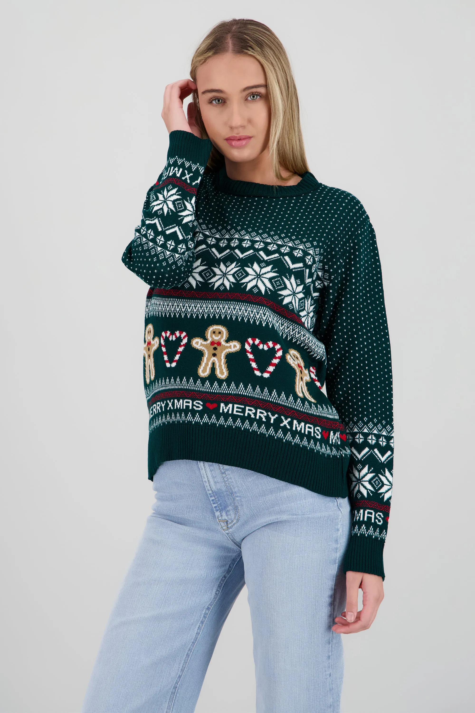 Sueter navideño galletas y corazones sold by Shasa product image thumbnail 2