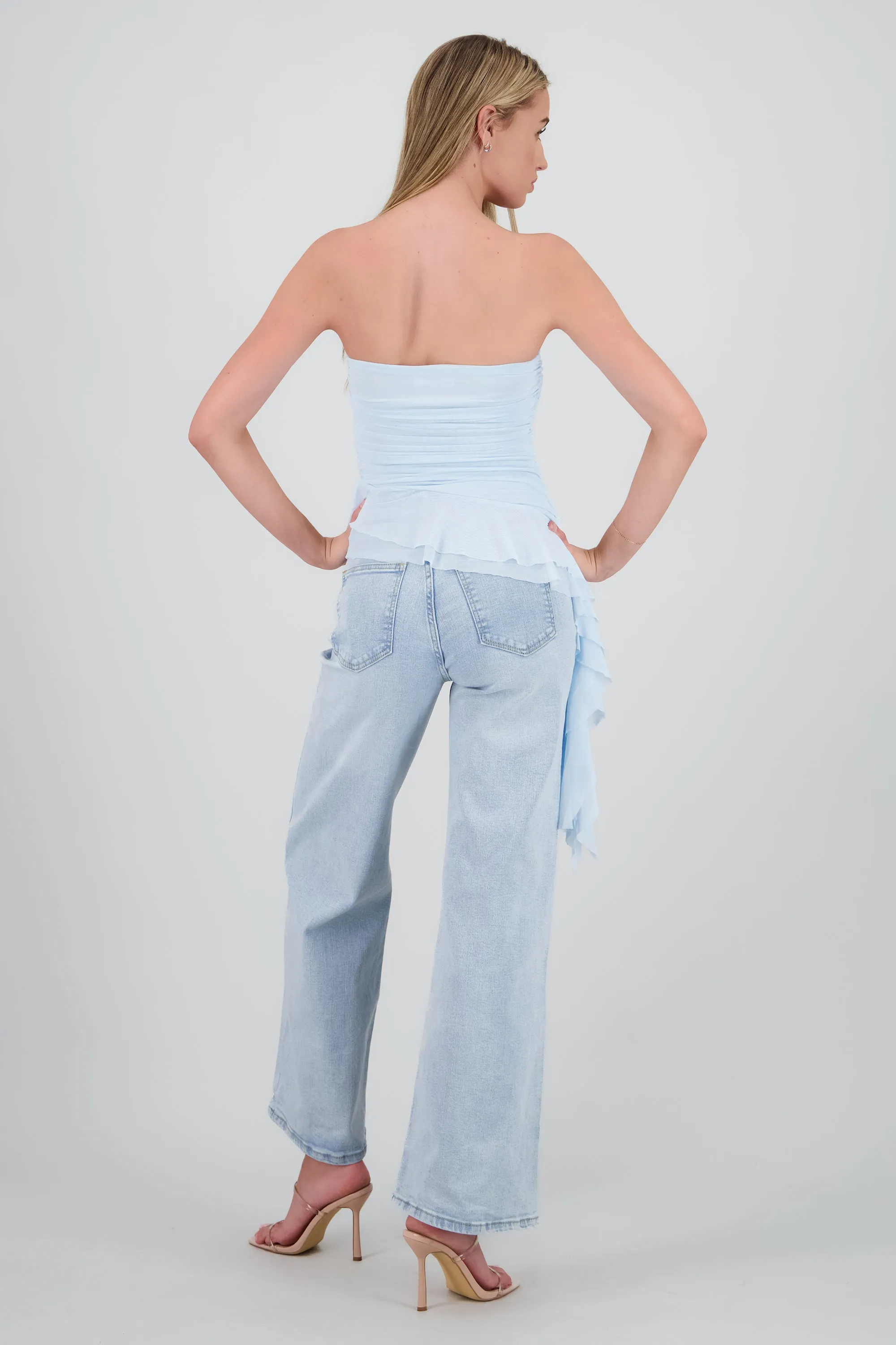 Top strapless olan en costado sold by Shasa product image thumbnail 4