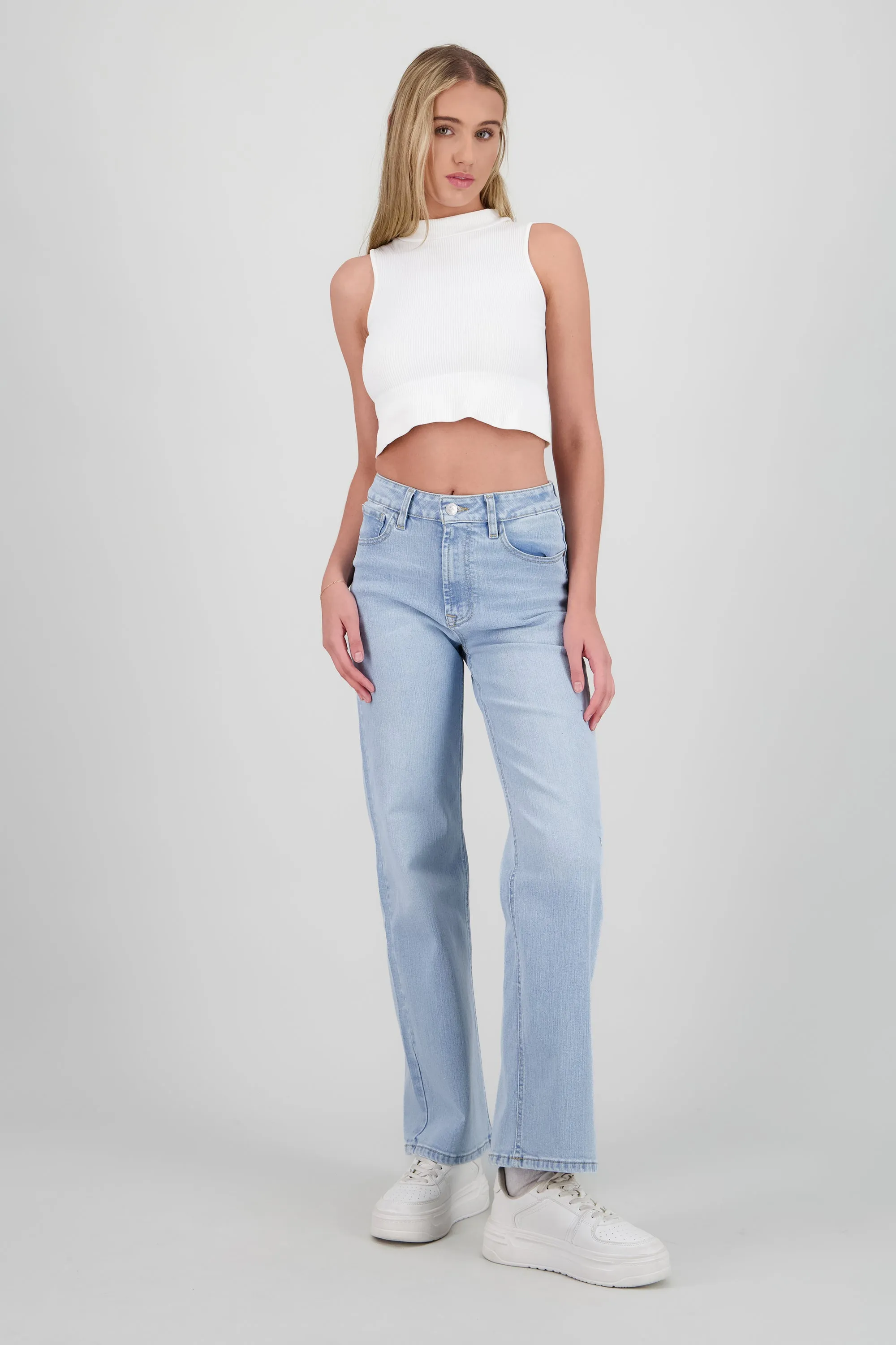 Jeans wide leg ultra confort sold by Shasa product image thumbnail 5