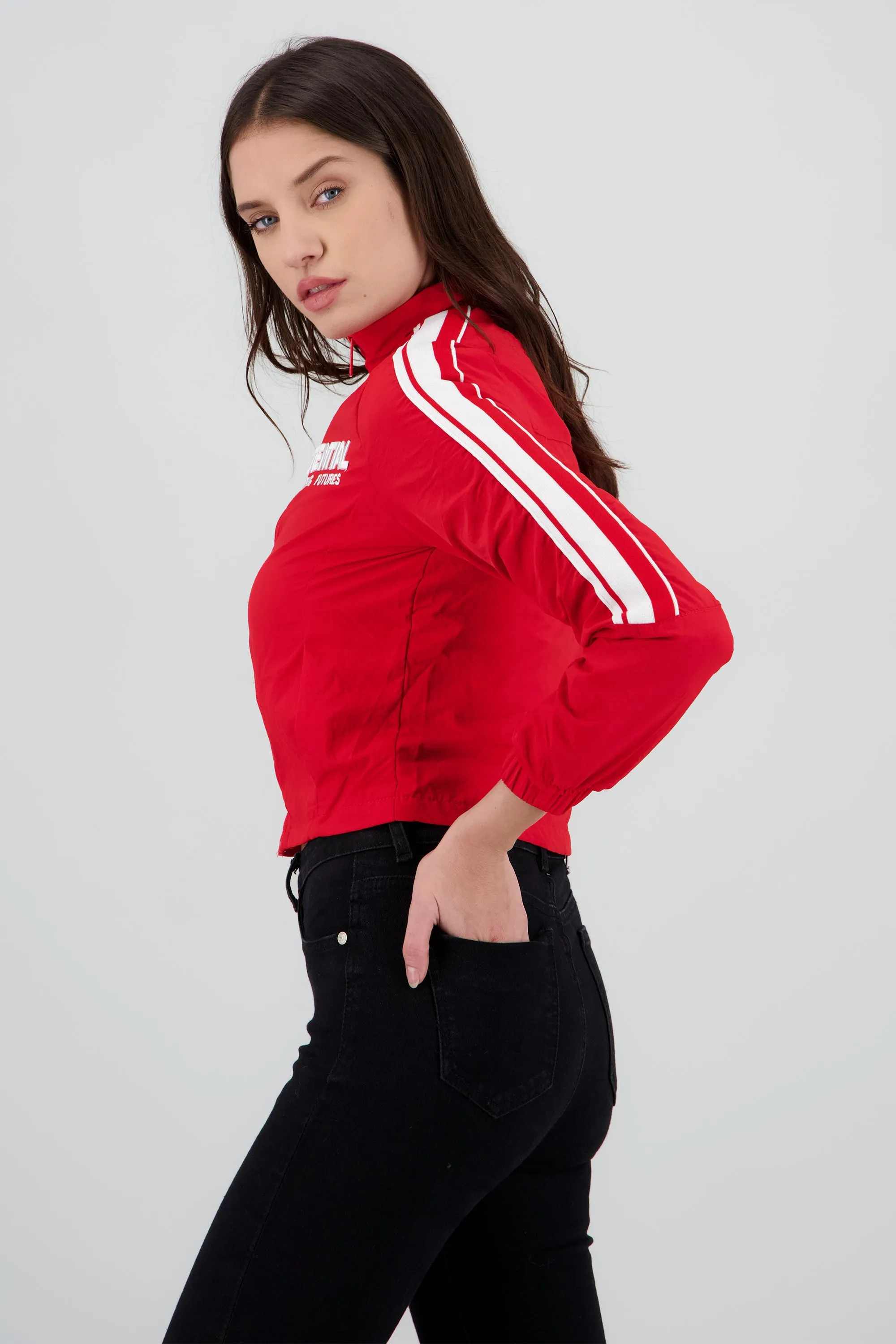 Chamarra lisa detalle linea sold by Shasa product image thumbnail 3