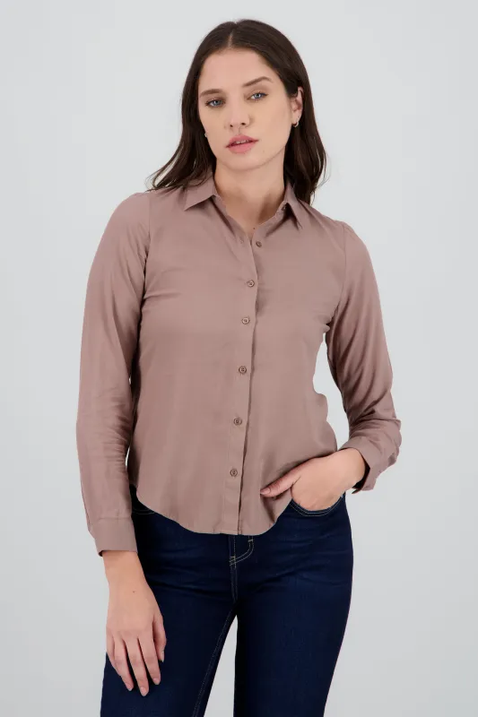 Camisa Manga Larga Lisa sold by Shasa