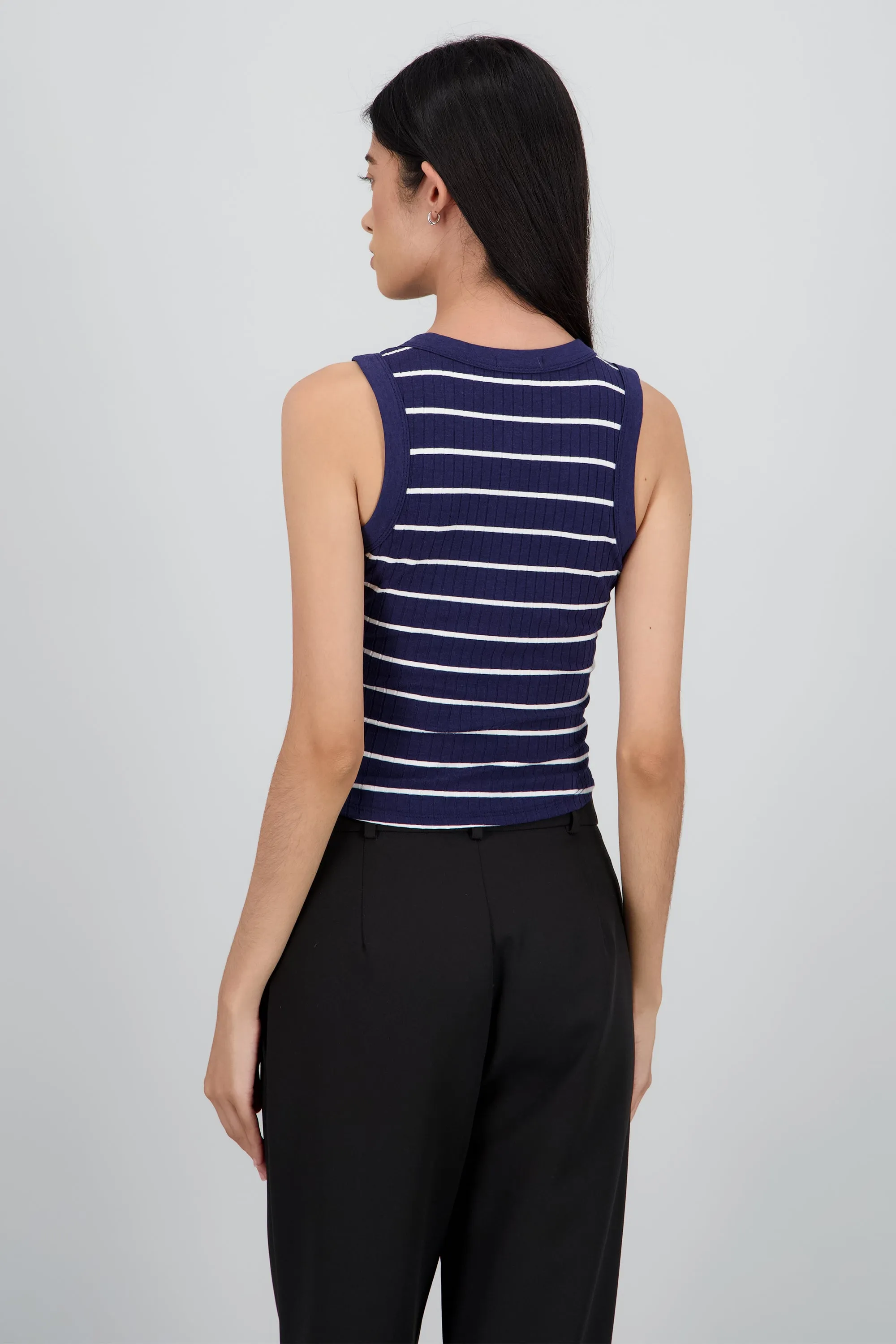 Tank top rayas rib sold by Shasa product image thumbnail 4