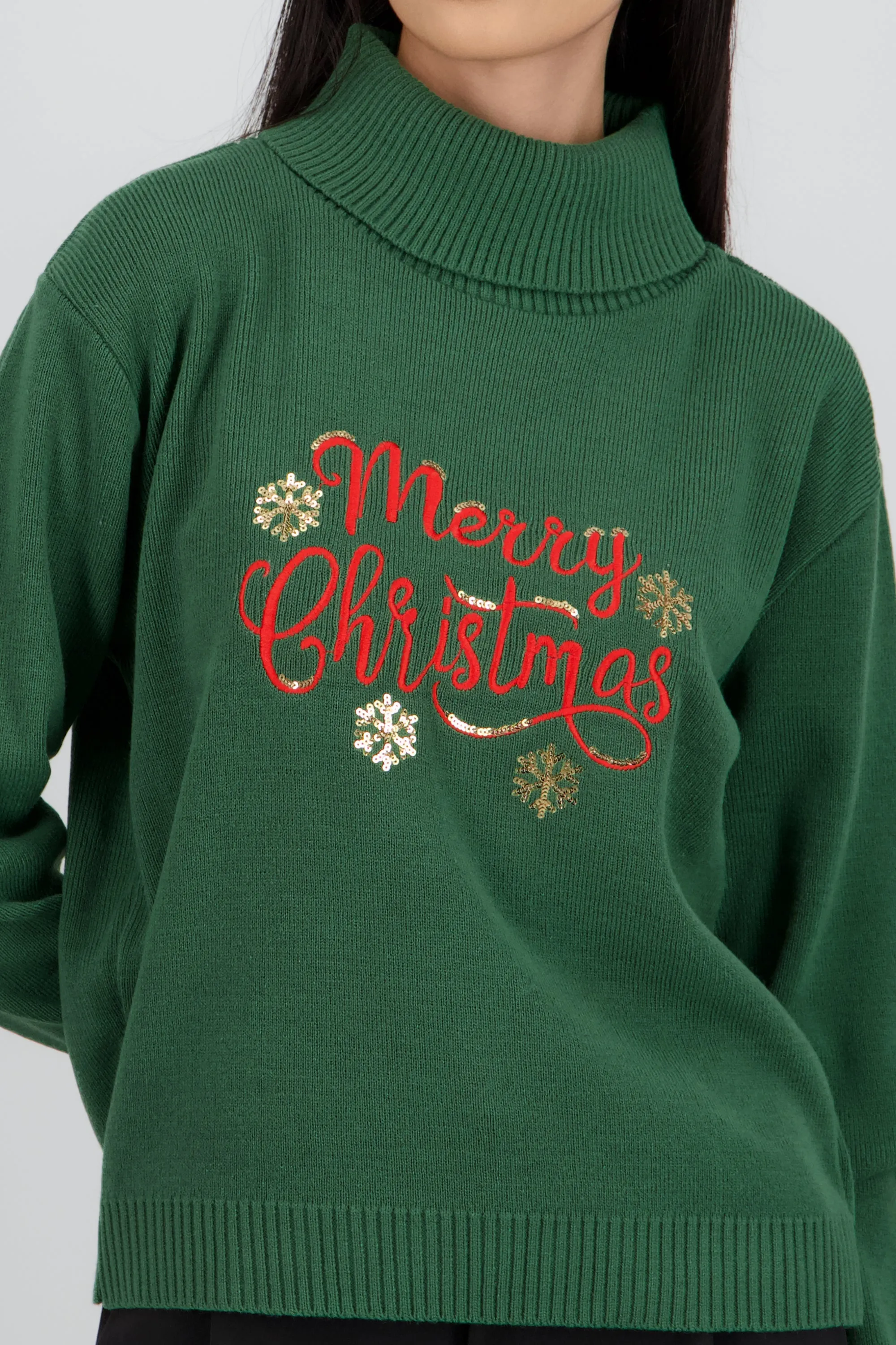 Sueter cuello alto merry christmas sold by Shasa product image thumbnail 5