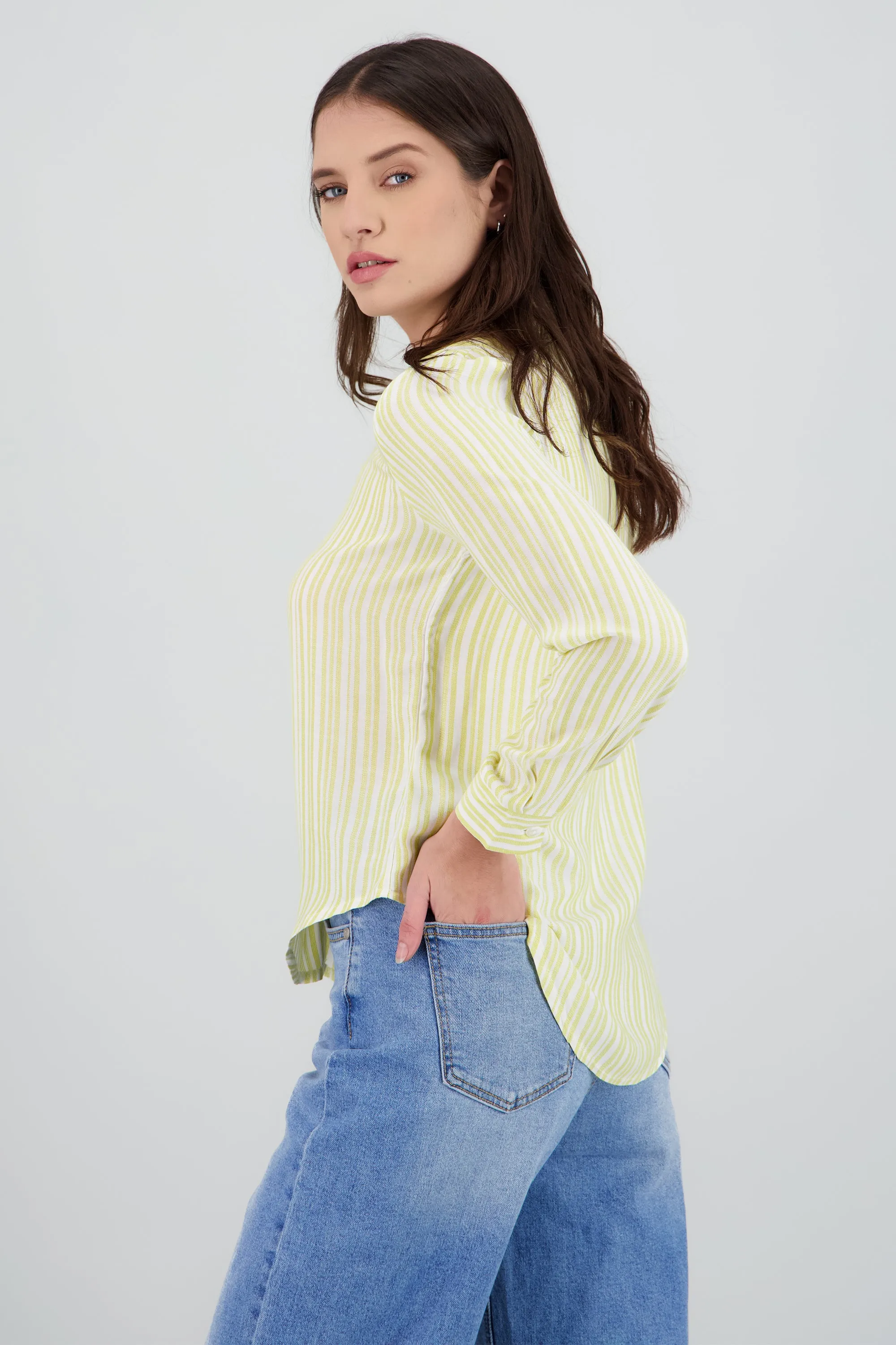 Camisa amplia rayas sold by Shasa product image thumbnail 3