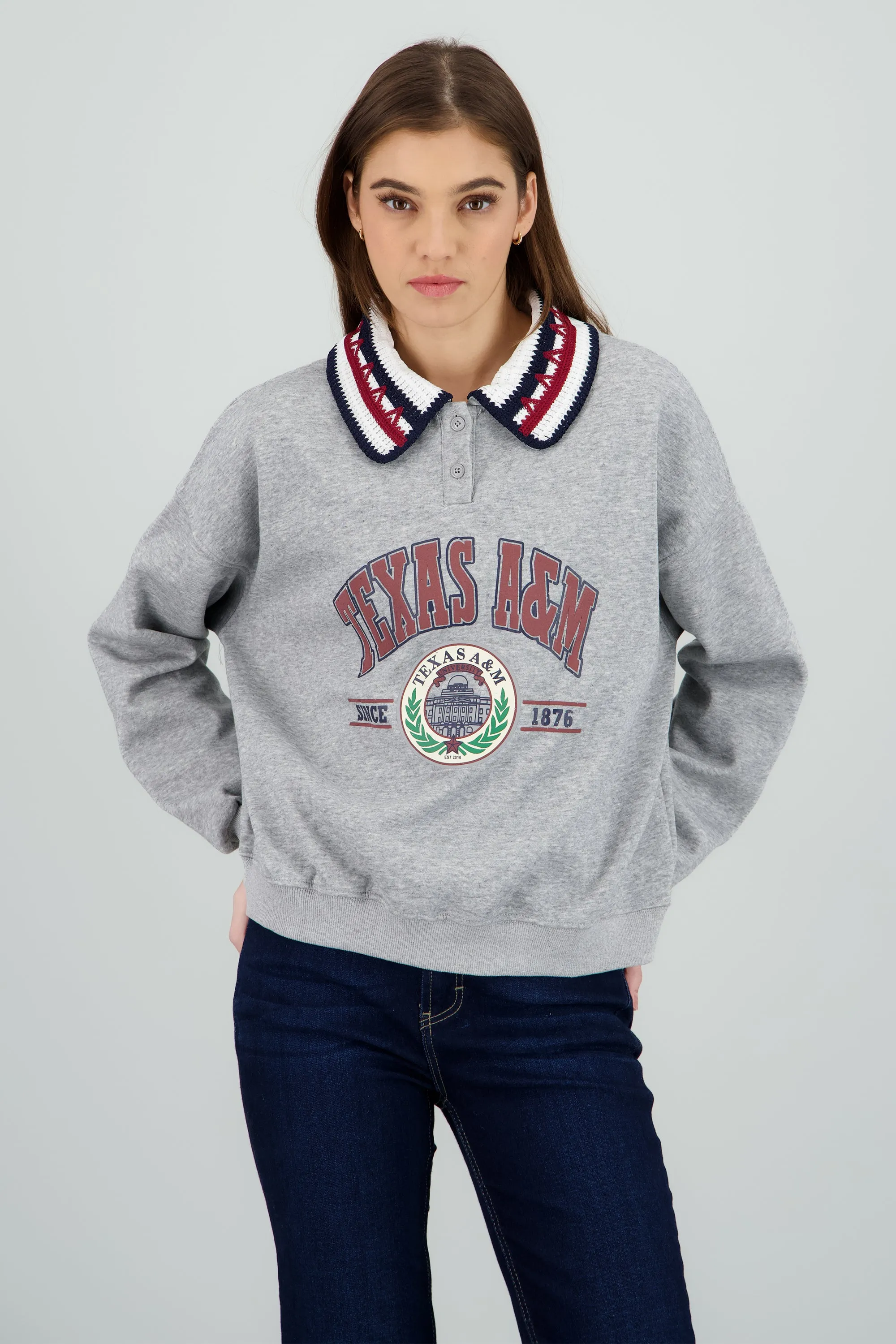 Sudadera polo estampado texas sold by Shasa